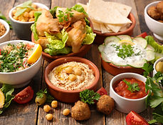 Mediterranean Food Spread