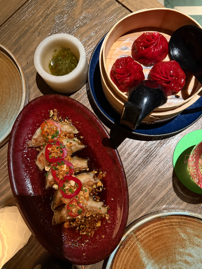 appetizers at Ling Ling