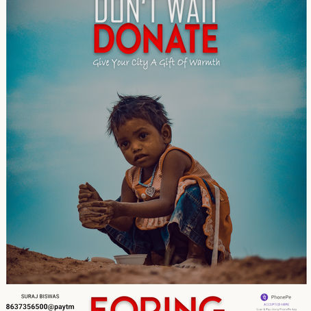 Winter clothes and blanket donation drive