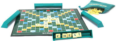 Mattel Junior Scrabble Crossword Board Game