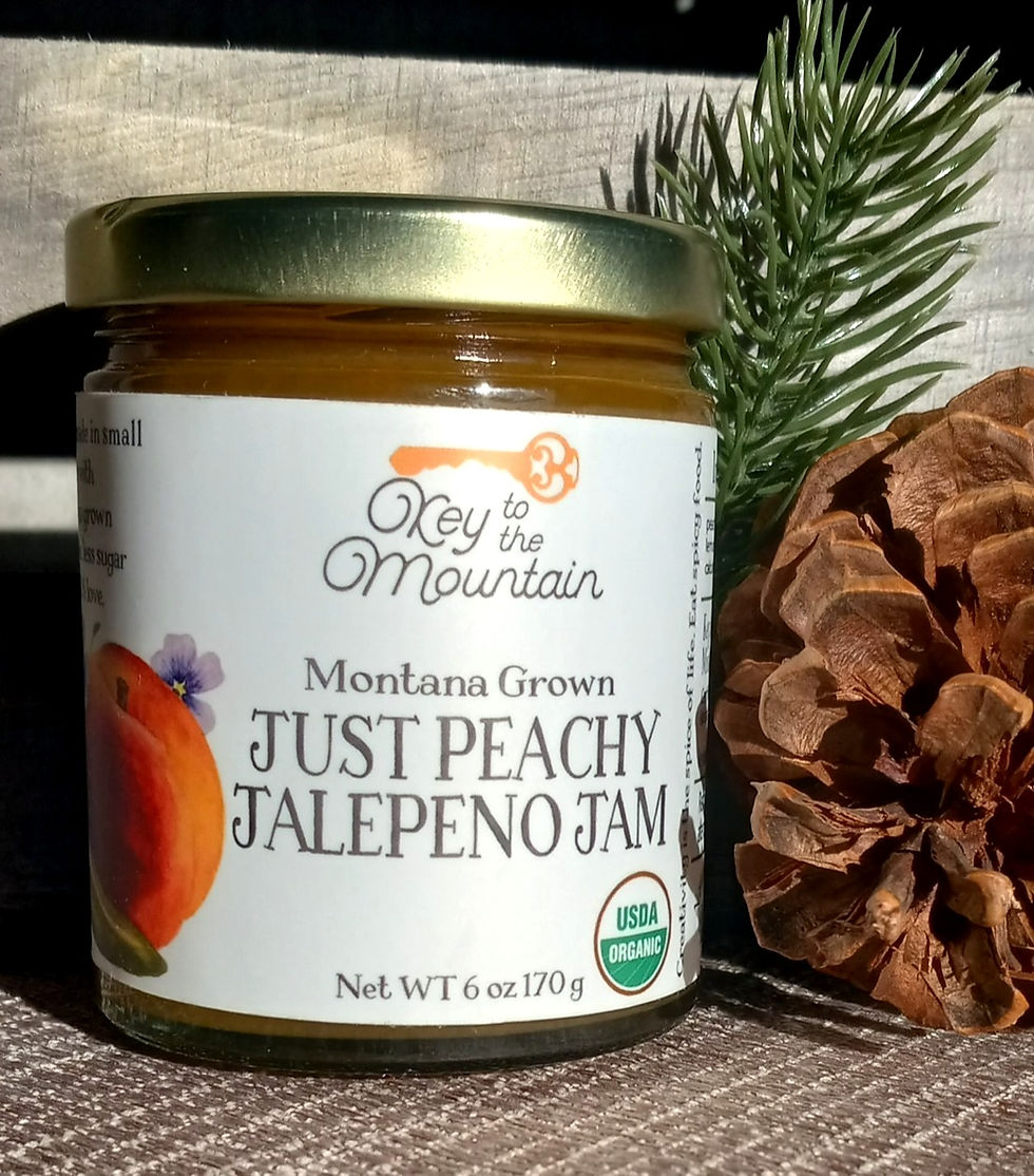 Just Peachy Jalapeno Jam