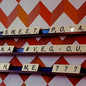 Marketing with Scrabble Tiles