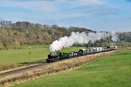 2857 on goods approaching Little Rock on 30th March 2012. Andy Taylor .jpg