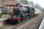 46443 at Bewdley in 2005 on a footplate experience. SVR photo library