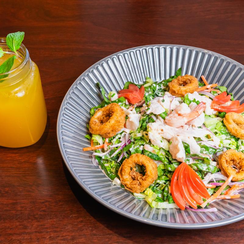 Arranged Food and Objects