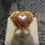 Thumbnail: Mother of Pearl Heart Ring