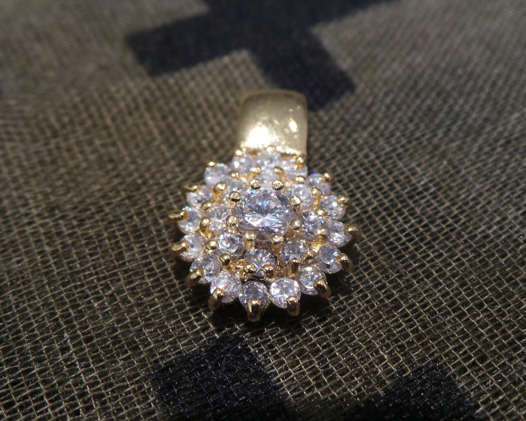 Zircon Cluster Rositas Pendant