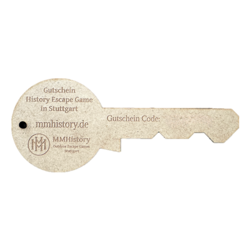 MMHistory Erlebnis Gutschein 15 Personen