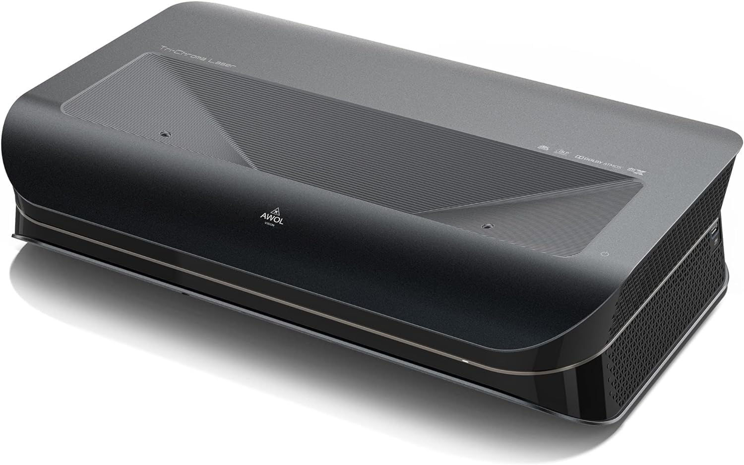 AWOL Vision LTV-3500 Pro UST Triple Laser TV Projector, TV-Like Brightness, 150"