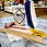 Thumbnail: Corn dog mix kit showing ketchup, mustard, skewers, and hot dog boats