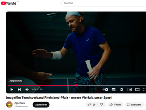Imagefilm Tennisverband Rheinland-Pfalz