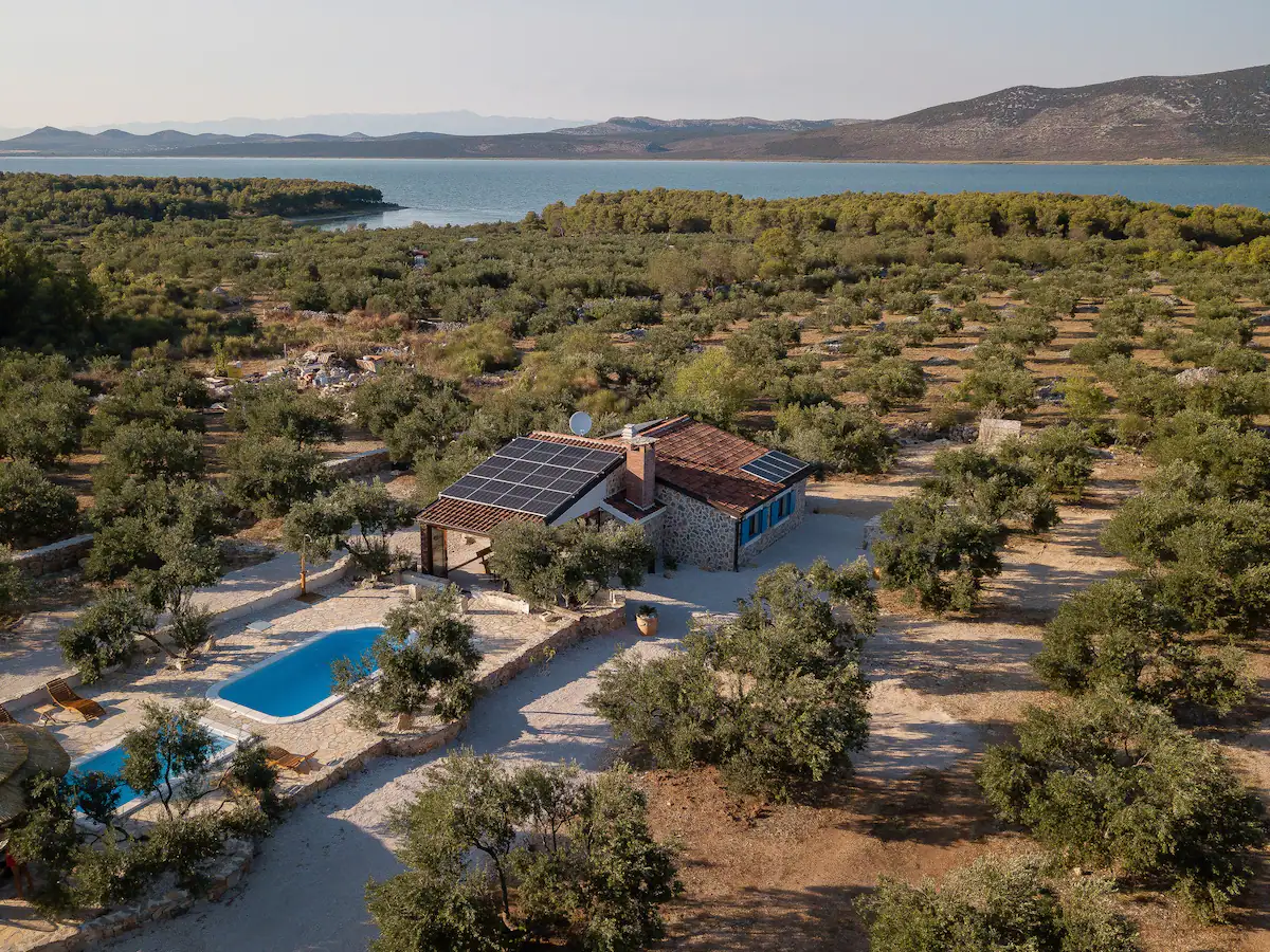 Croatian Private Eco Stone House Airbnb