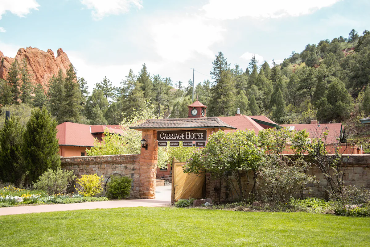 Glen Eyrie Castle Colorado Springs Entrance
