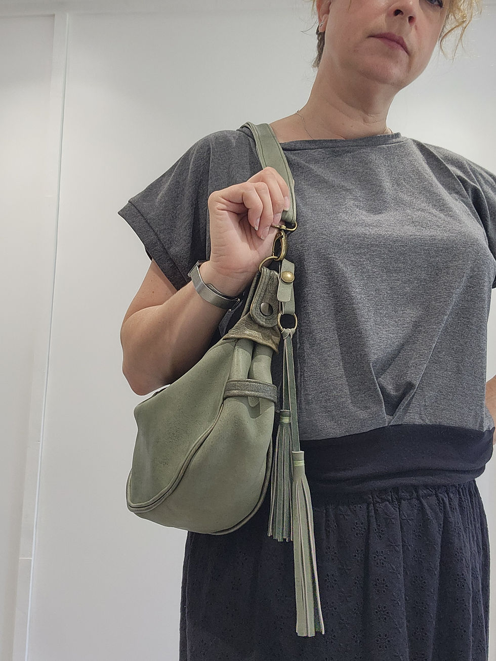 Thumbnail: Eva Bag - Full Printable Handbag Pattern, Construction Notes & Video Tutorial