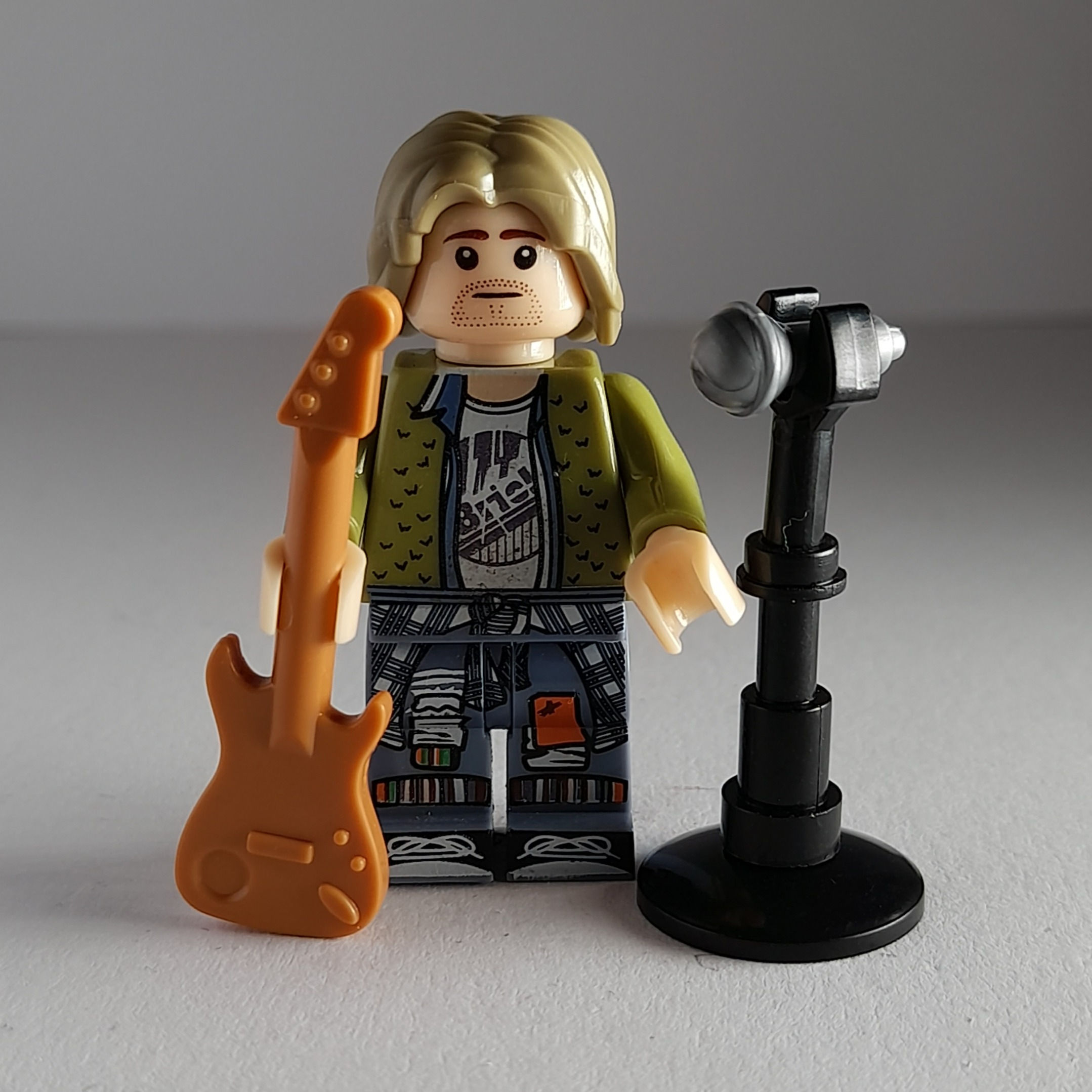 Kurt Cobain Custom MiniFigure