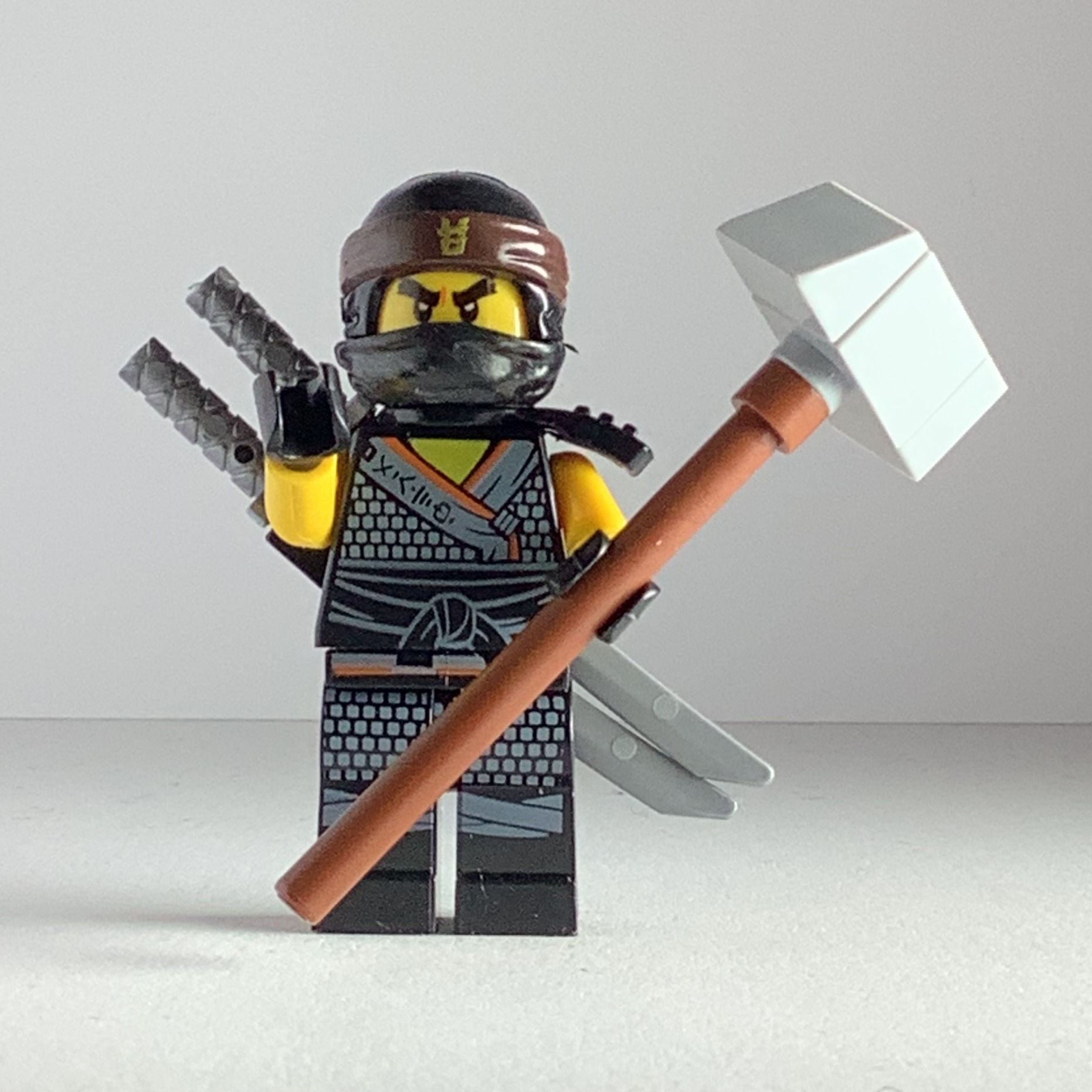 Cole Ninjago Custom MiniFigure