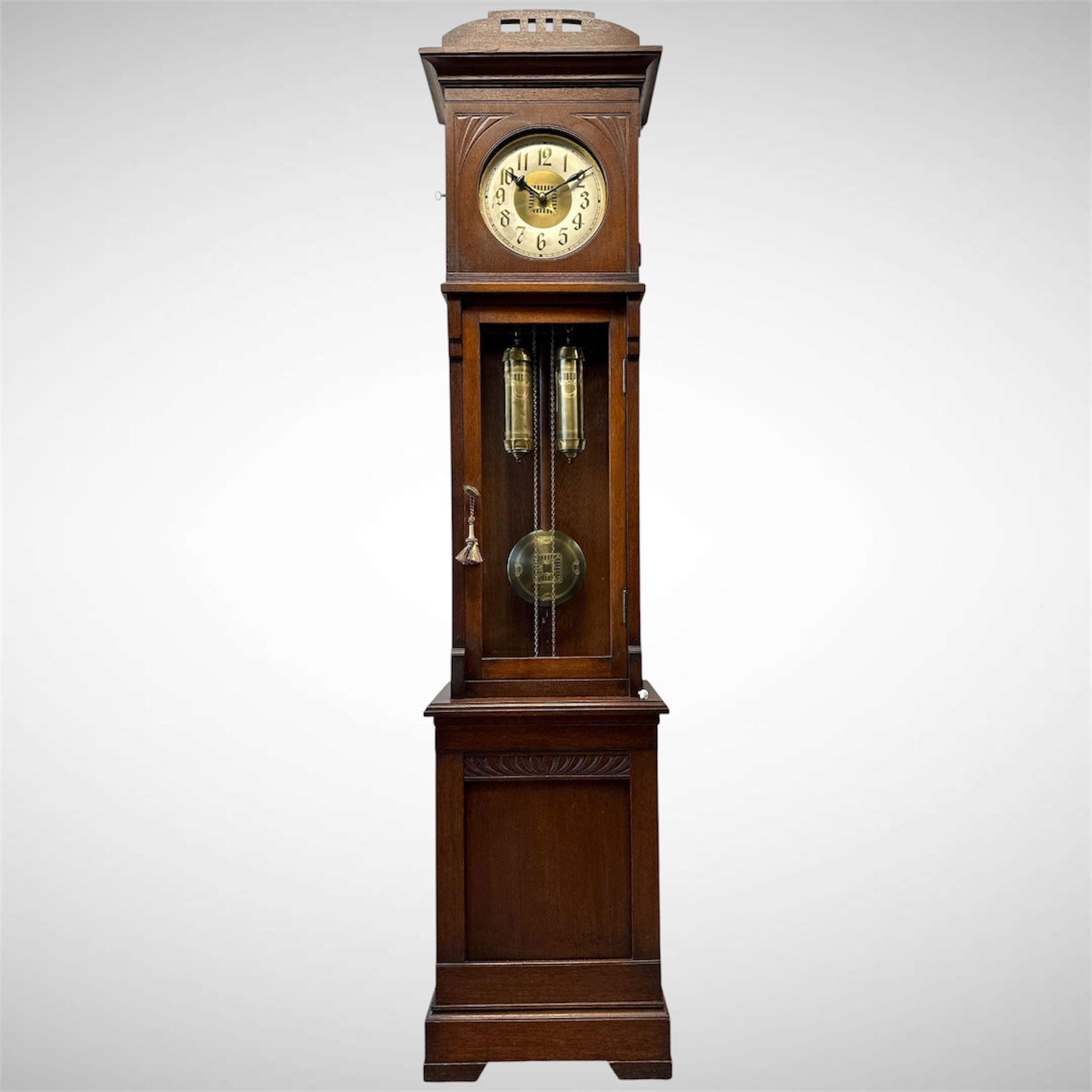 Lenzkirch German Oak Grandfather Clock
