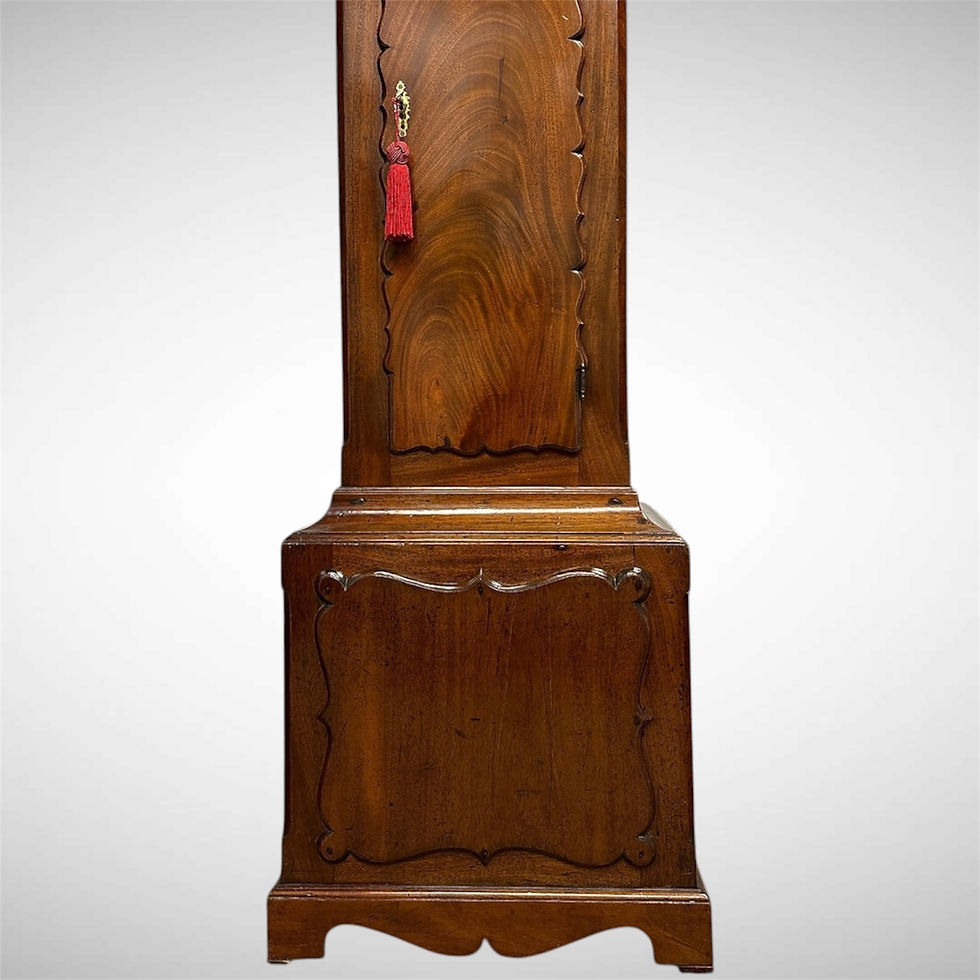 Thumbnail: Antique T.Hellir Froom Grandfather Clock