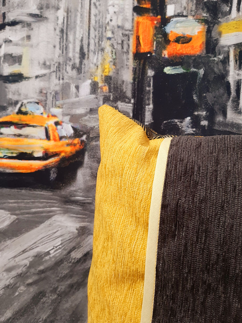 Miniature : Le Coussin JAUNE LUMIERE 40x40 cm