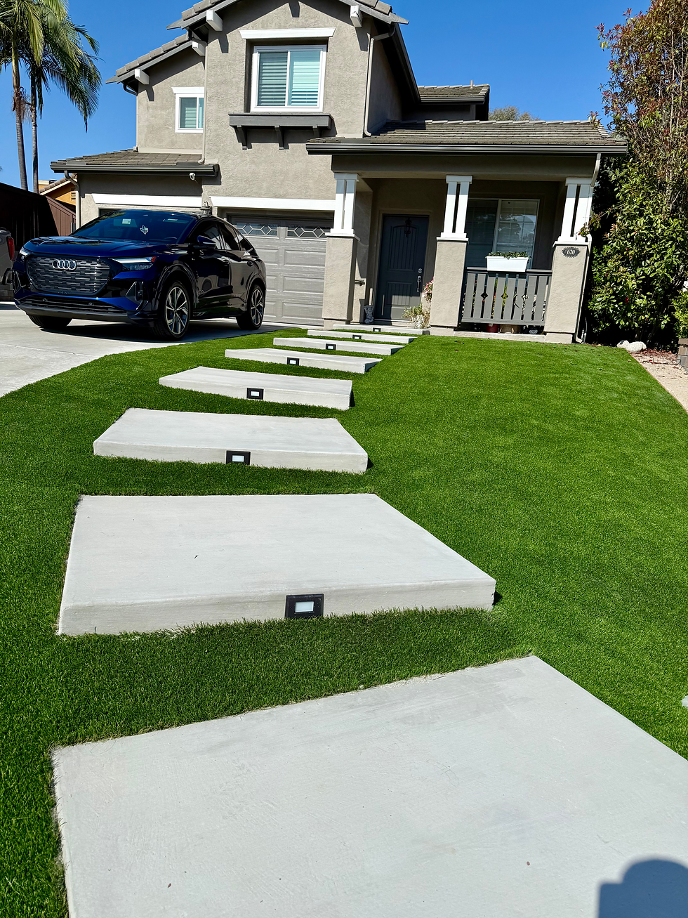 Clean, Green & Durable: Front Yard Remodel