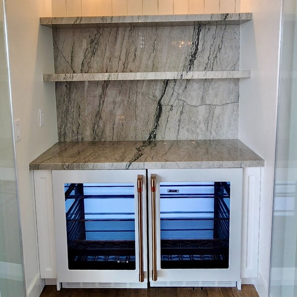 Cool Meets Class – A Custom Fridge Wall That Redefines Function & Style