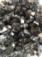 Black Fire Glass 1/4"