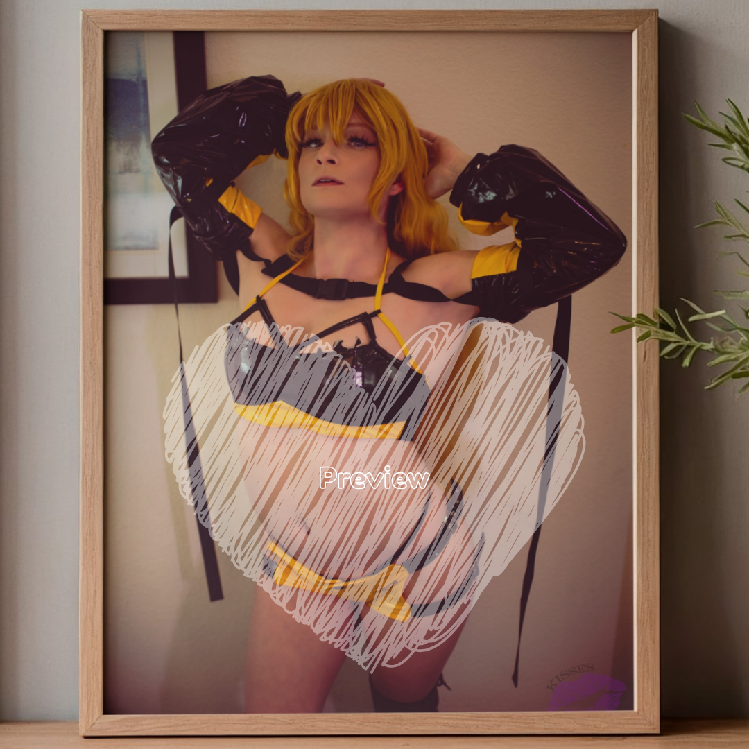 Cybernetic Blaze – RWBY Cyber Yang Cosplay Print