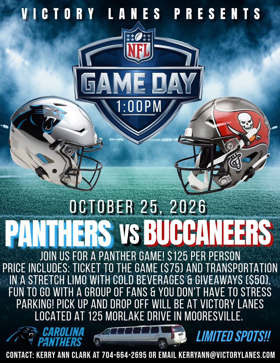 Panthers vs Buccaneers Game - Oct 25, 2026