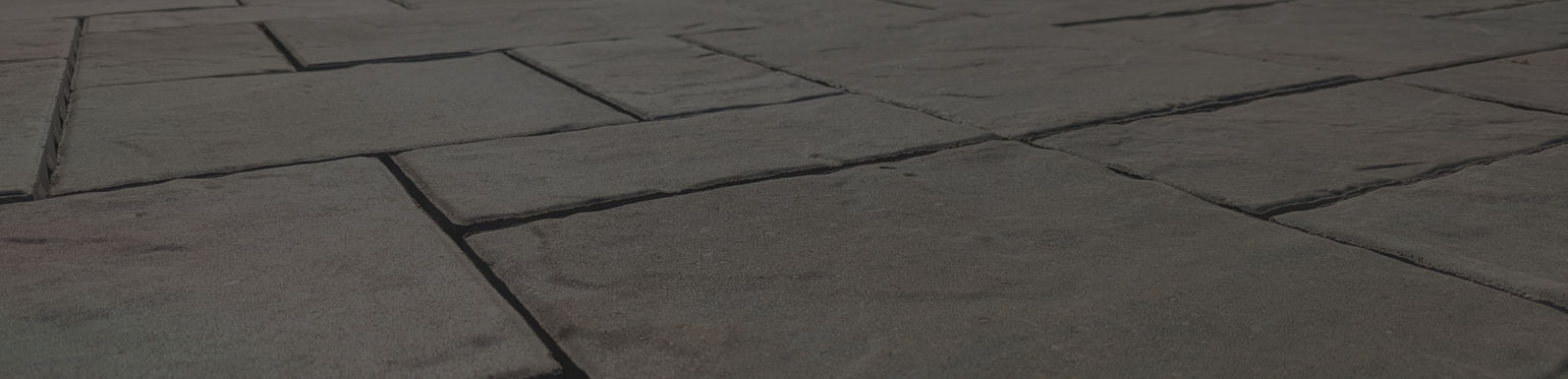 Close up of new pavers without joint material