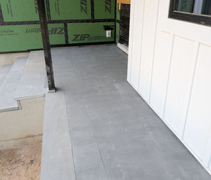 Thermal bluestone overlay installed by Salzman Services in New Buffalo Michigan