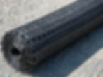 Roll of geogrid