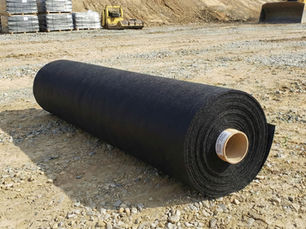 Roll of non woven geotextile fabric
