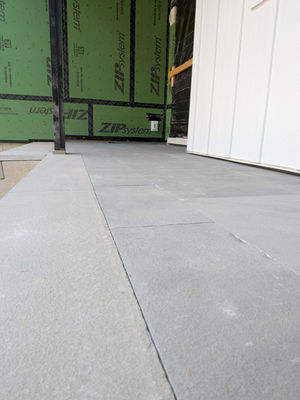 Stone overlay project installed by Salzman Services in New Buffalo Michigan