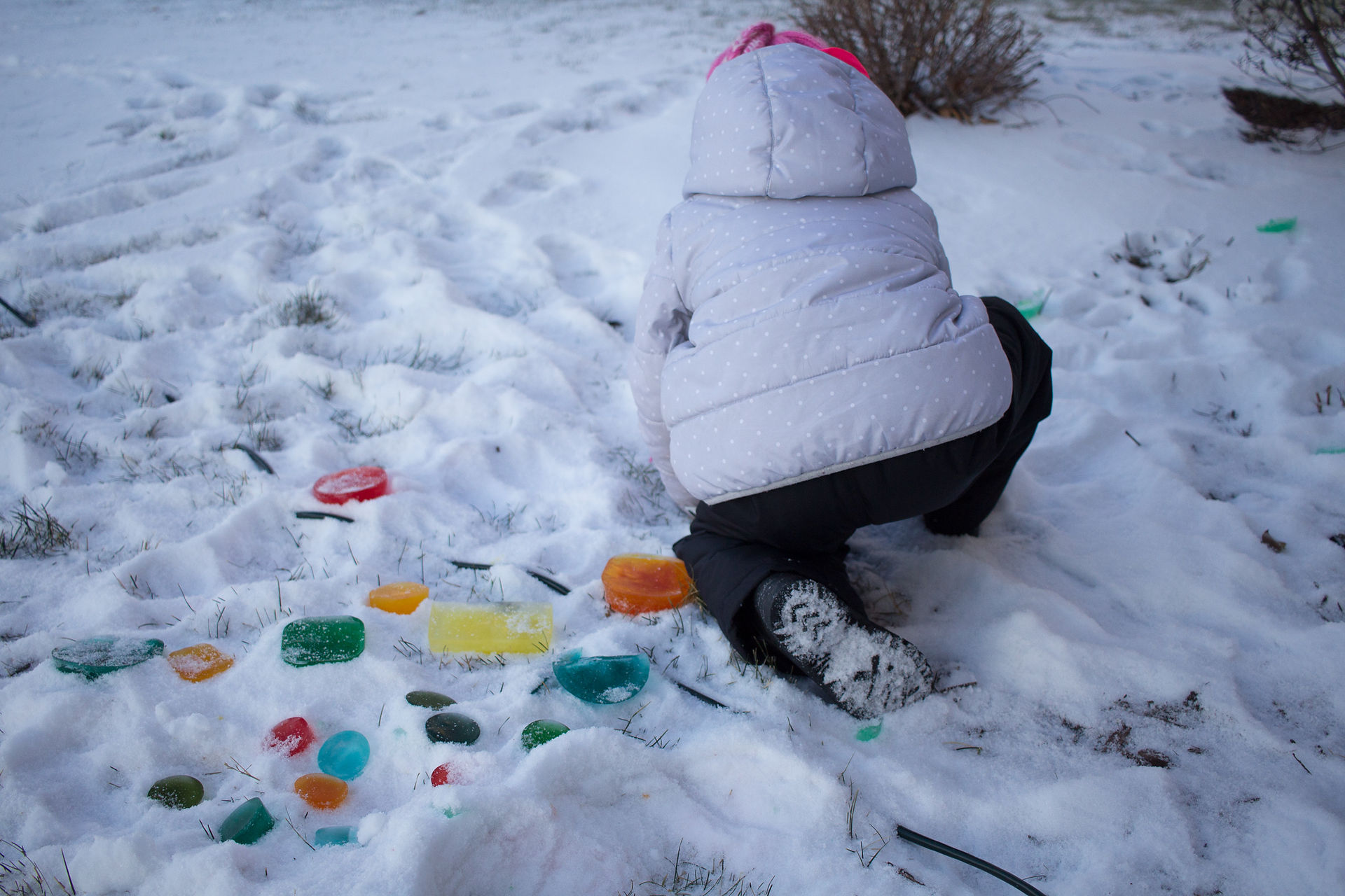 Colored Ice Fun!