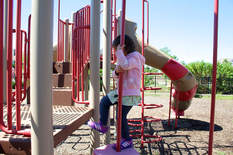 Fun at the park with the Blue Sky Daycare home daycare kids