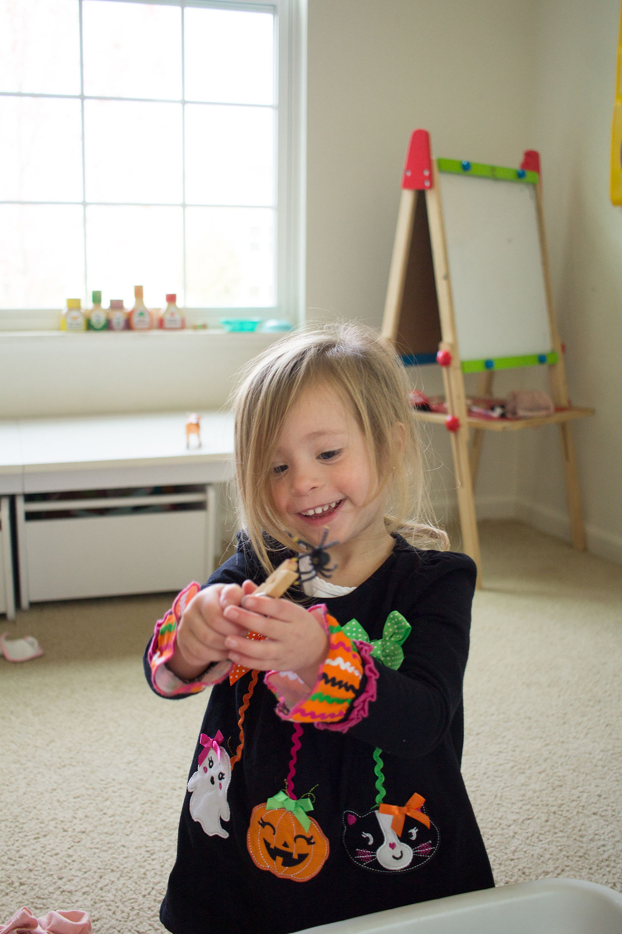 A "Spider Rescue" Game
