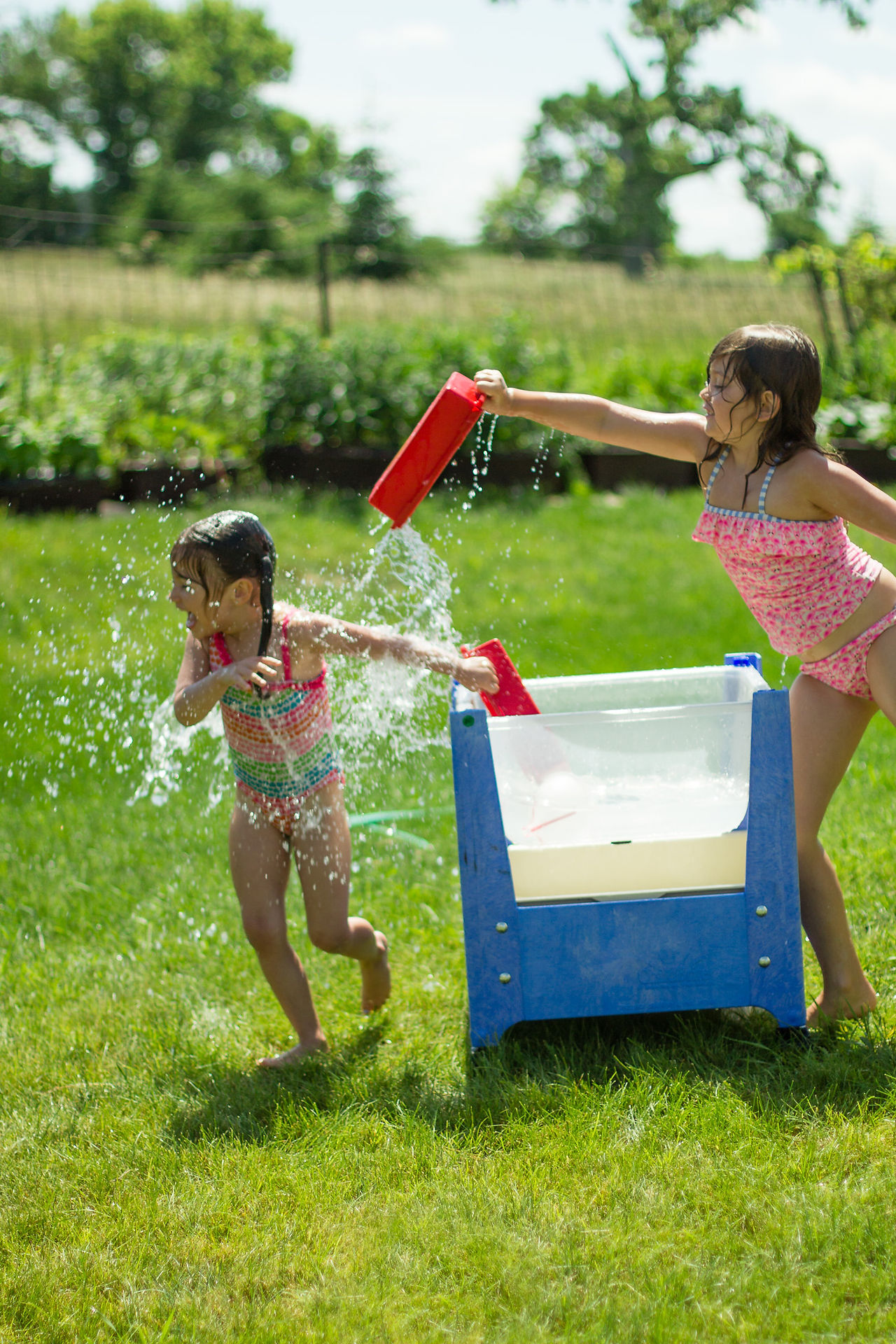 Making a splash...