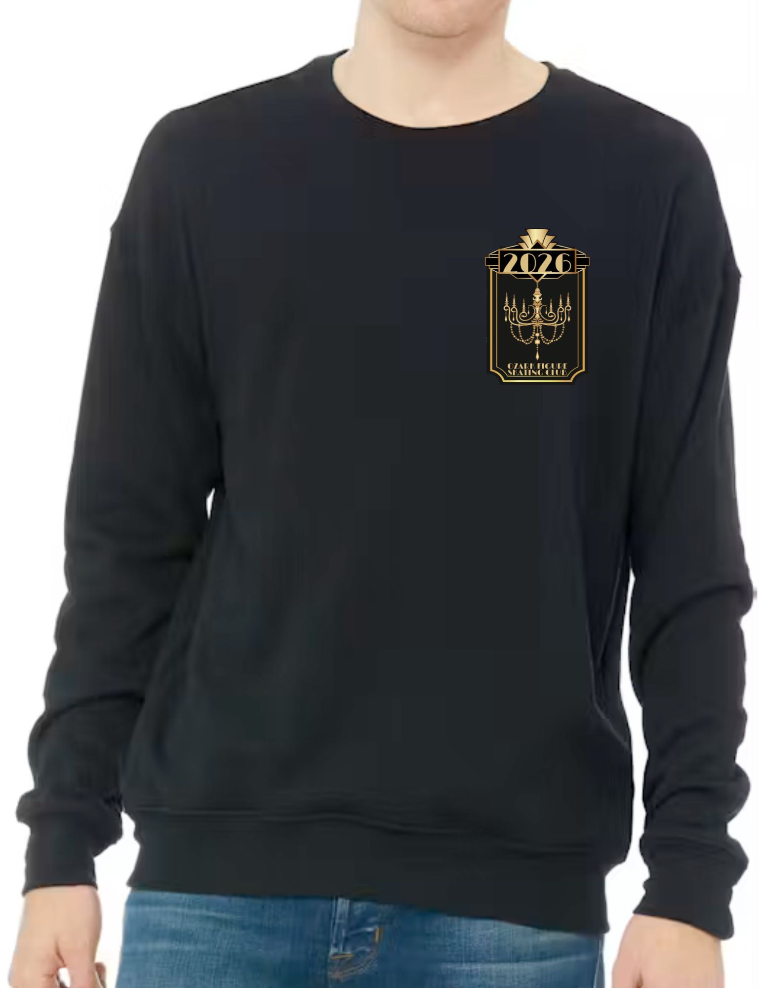 Adult Crewneck Sweater, Christmas at the Ritz