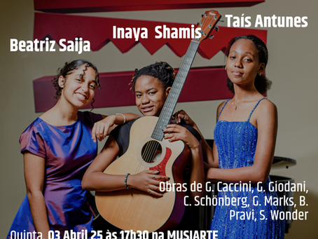 Dá-me voz - Beatriz, Inaya e Taís