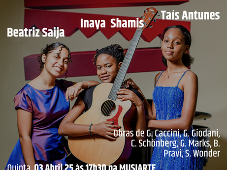 Dá-me voz - Beatriz, Inaya e Taís