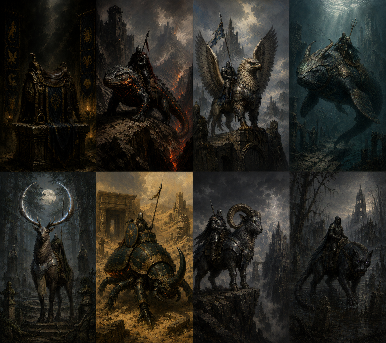 Mystical Mounts Set