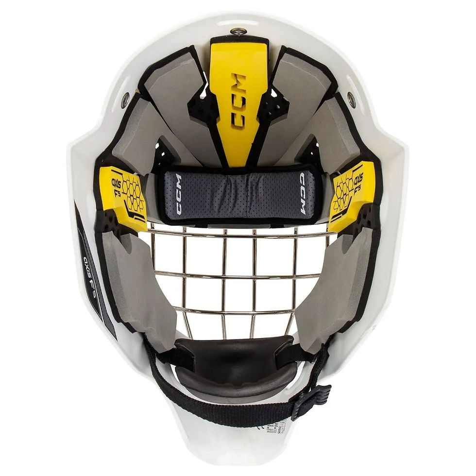 תמונה ממוזערת: CCM Axis F5 YTH Goalie Mask