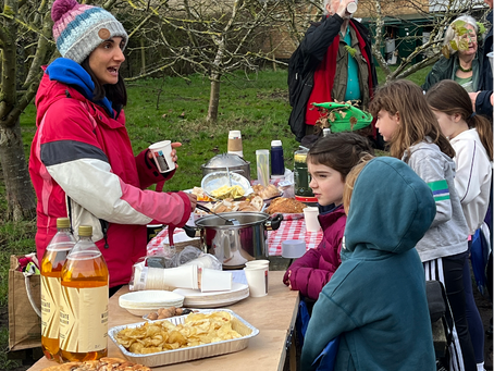 A local wassail to wake the trees