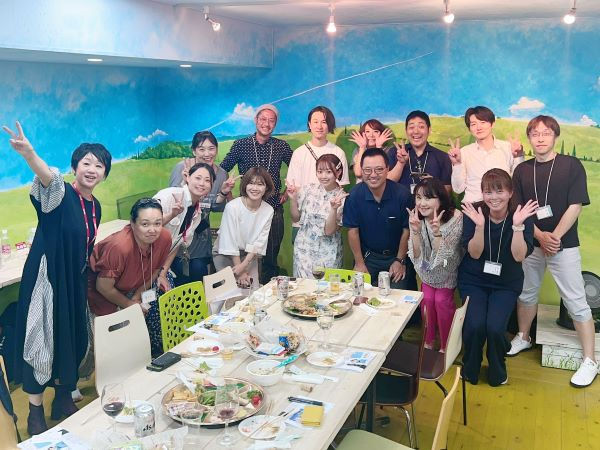 ソアラビジネスポート 起業家交流会 ゲスト:中国新聞北村さん 集合写真