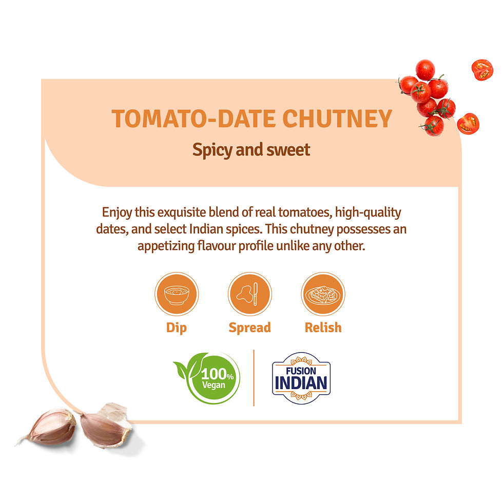 Thumbnail: VEEBA Tomato Date Chutney – 350g
