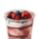 Parfait fresa y blueberry pequeño