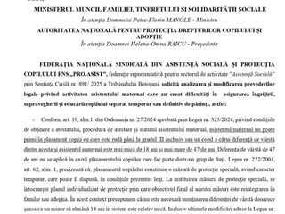 FNS PRO.ASIST insistă pentru modificări la Statutul AMP