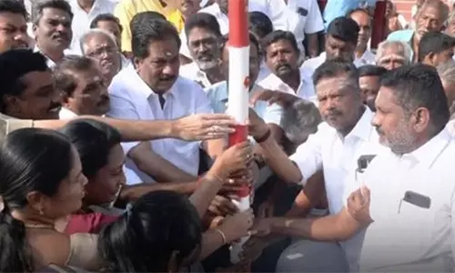 Jallikattu bull Minister murthi