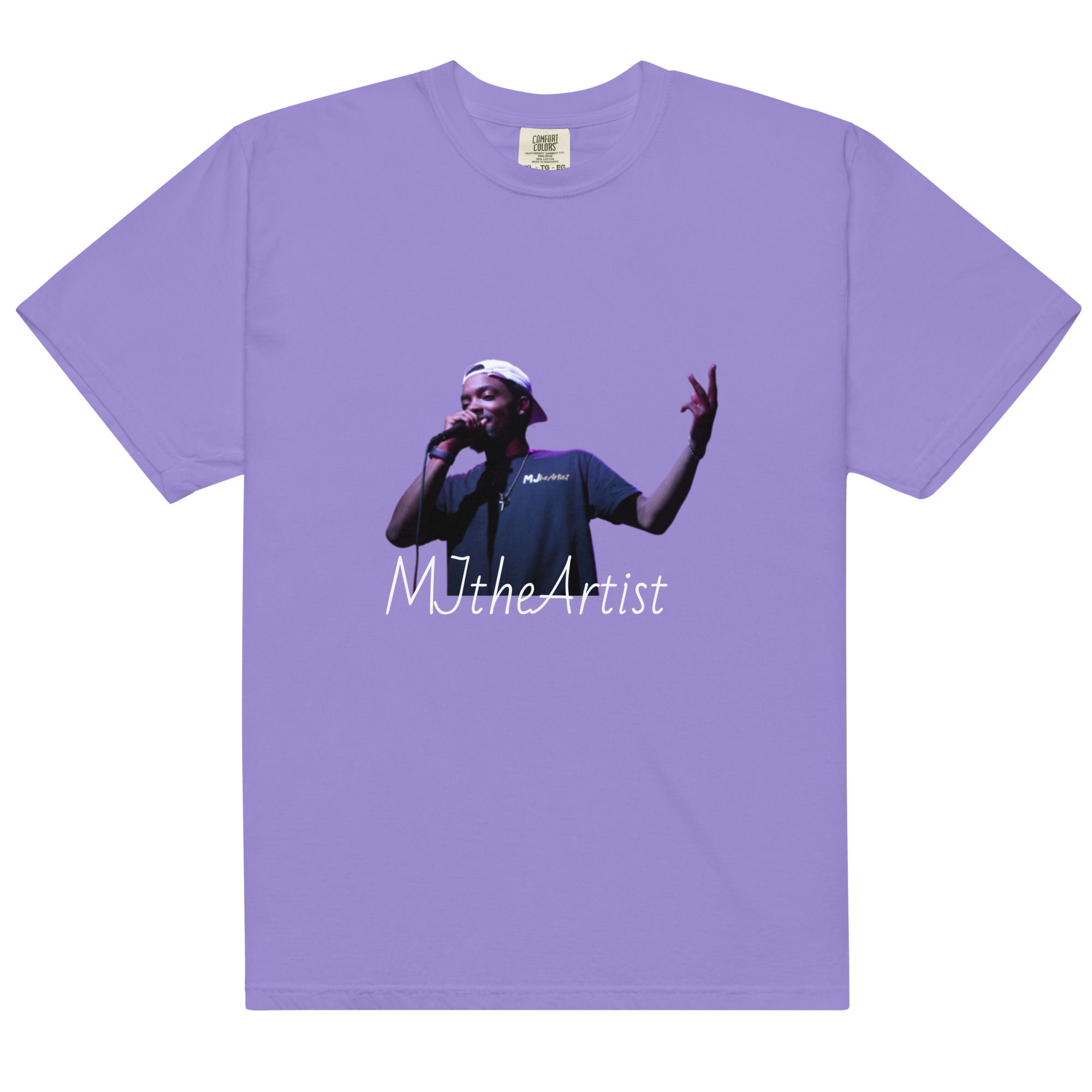 MJtheArtist garment-dyed heavyweight t-shirt