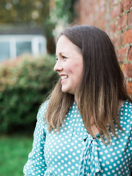 Laura Slack, B Corp Consultant in green top
